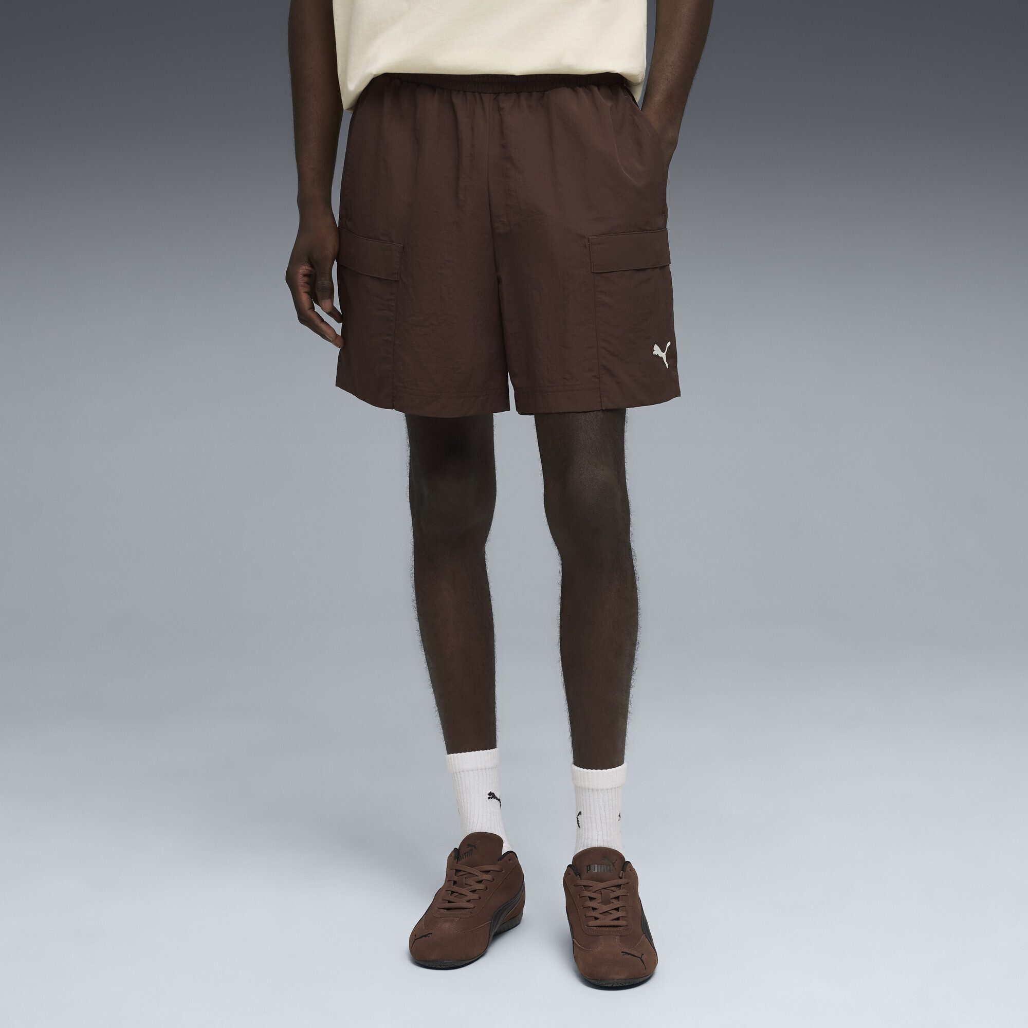 PUMA Shorts WARDROBE ESS Relaxed 6" Cargoshorts Herren