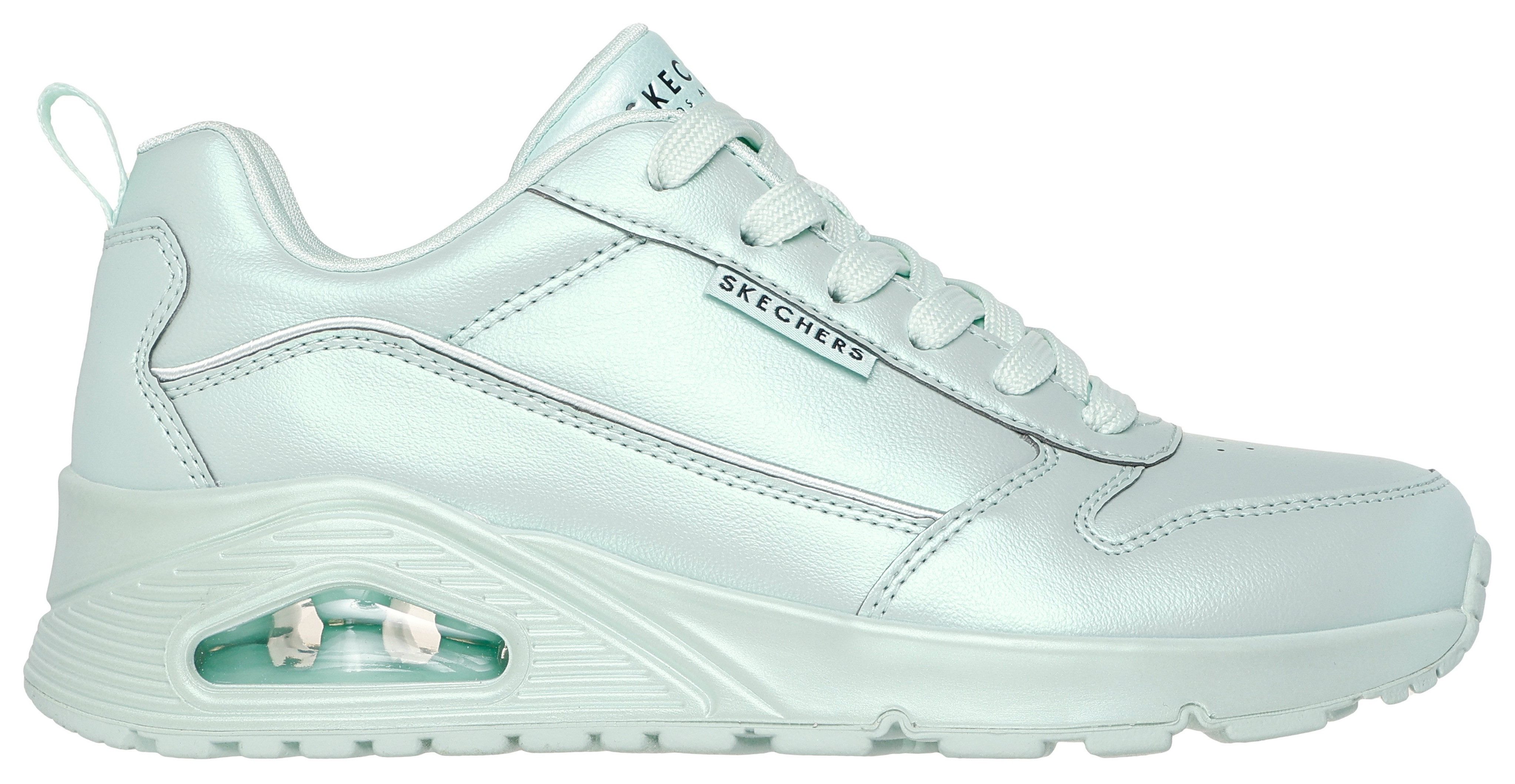 Skechers UNO-GALACTIC GAL Sneaker Freizeitschuh, Keilsneaker, Schnürschuh mit Skech Air Ausstattung