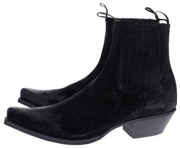 FB Fashion Boots BU1008 Schwarz Stiefelette Rahmengenähte Westernstiefelette