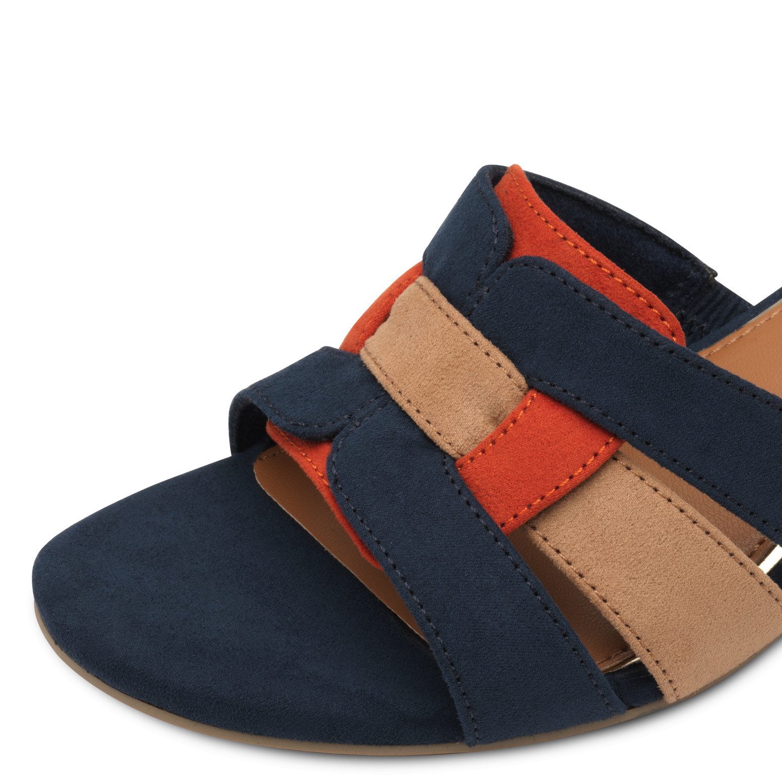 MARCO TOZZI MARCO TOZZI Damen Pantolette 2-27201-44-890 blau kombi Pantolette