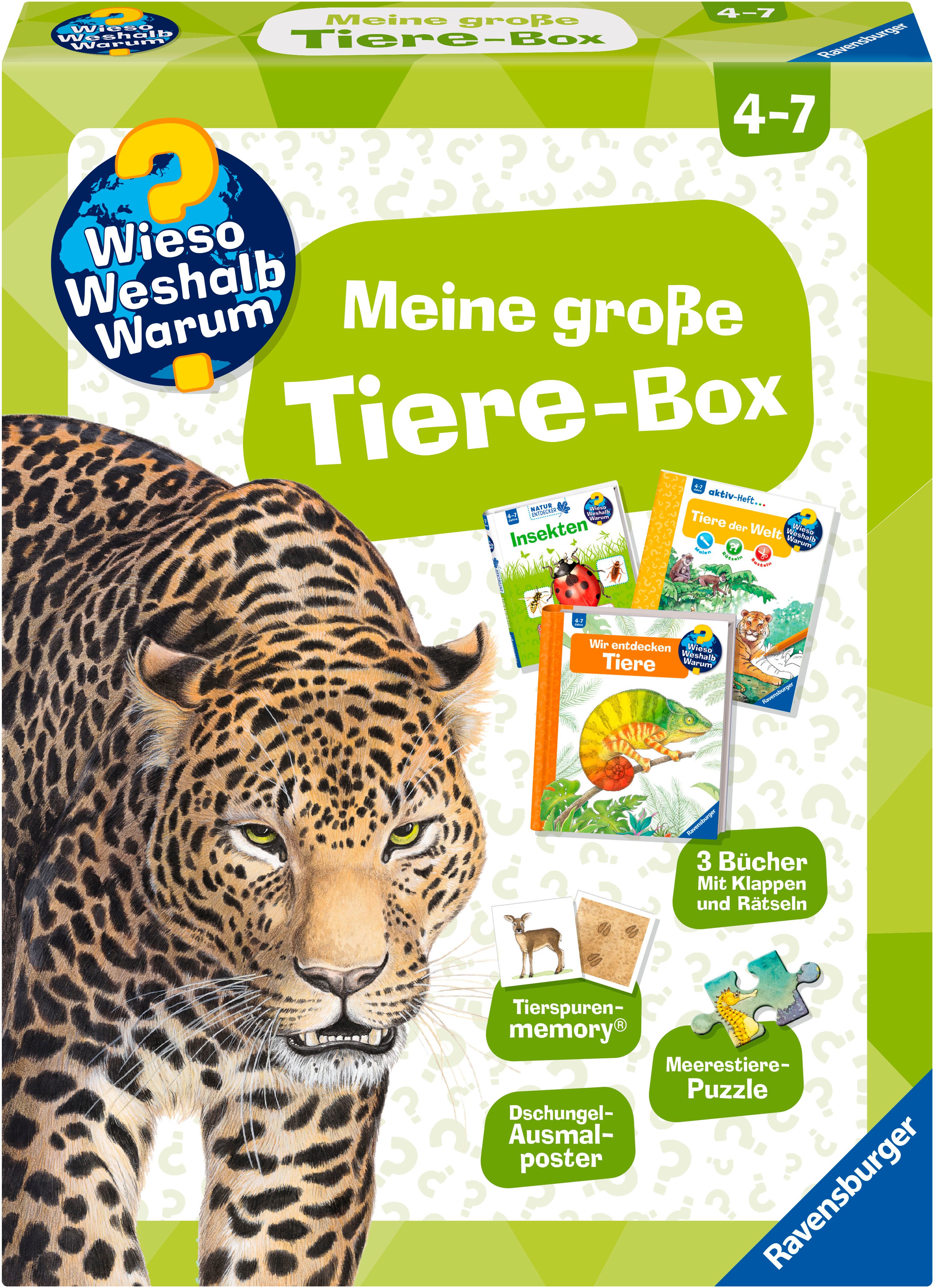 Wieso? Weshalb? Warum? - Meine große Tiere-Box, Made in Europe