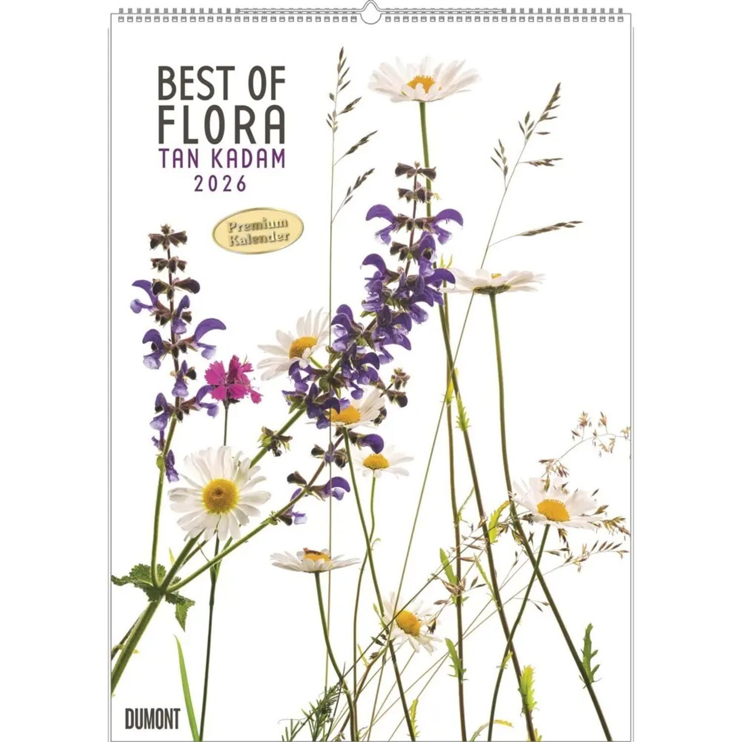 DUMONT Wandkalender Titel DUMONT Best of Flora 2026 - Blumen-Kalender 50 x 70 cm,...