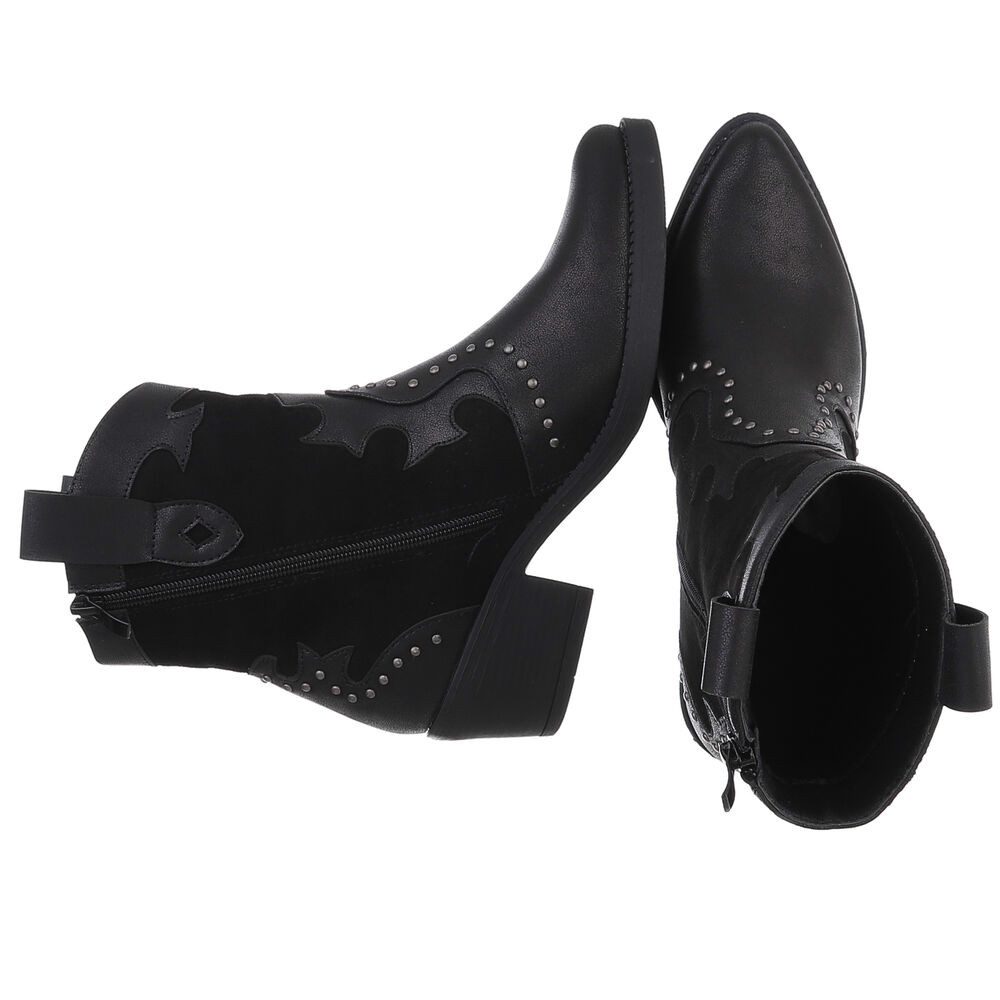 Ital-Design Damen Cowboyboots Western Westernstiefelette (88577315) Blockab günstig online kaufen