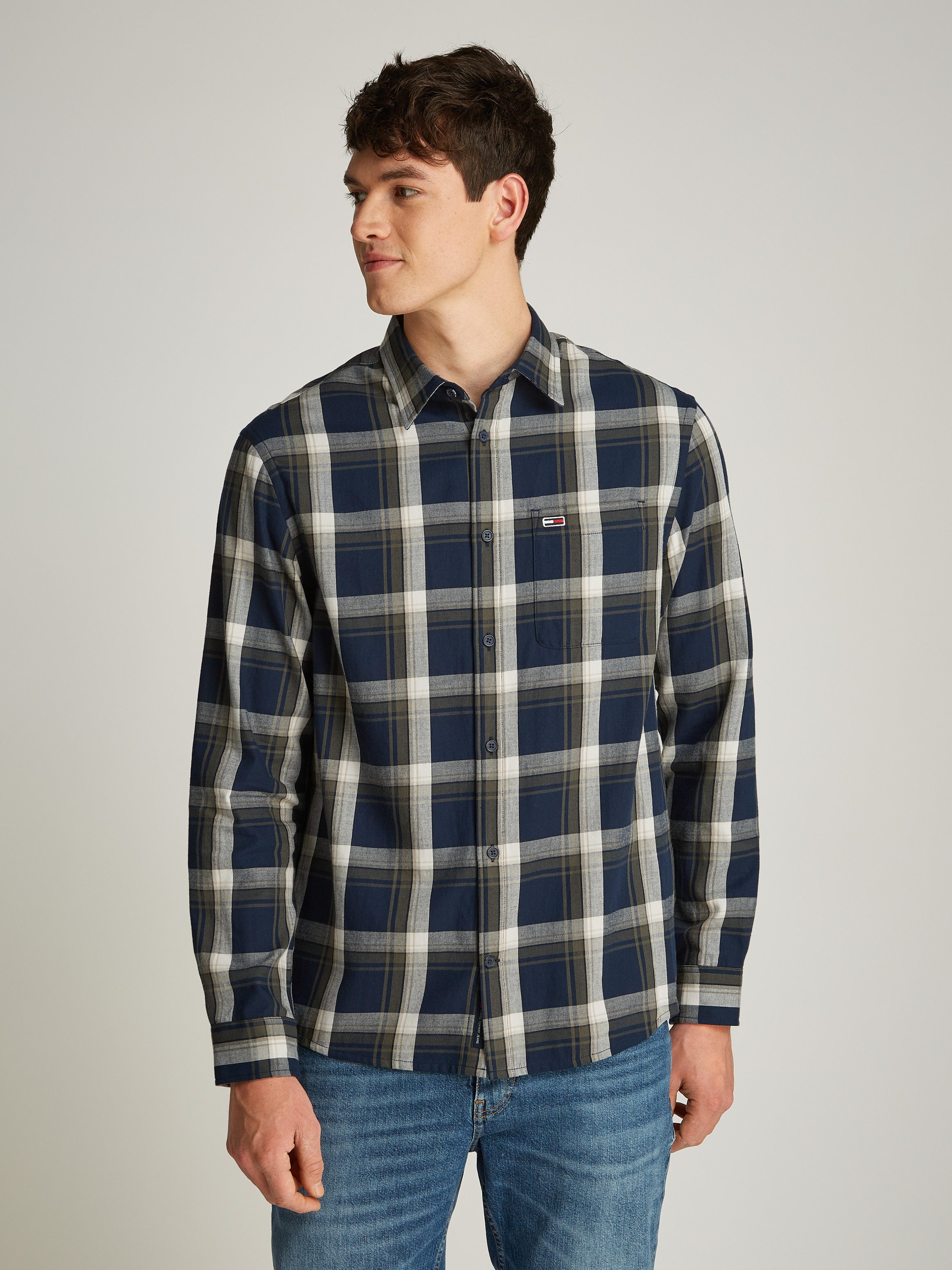 Tommy Jeans Plus Langarmhemd TJM REG günstig online kaufen