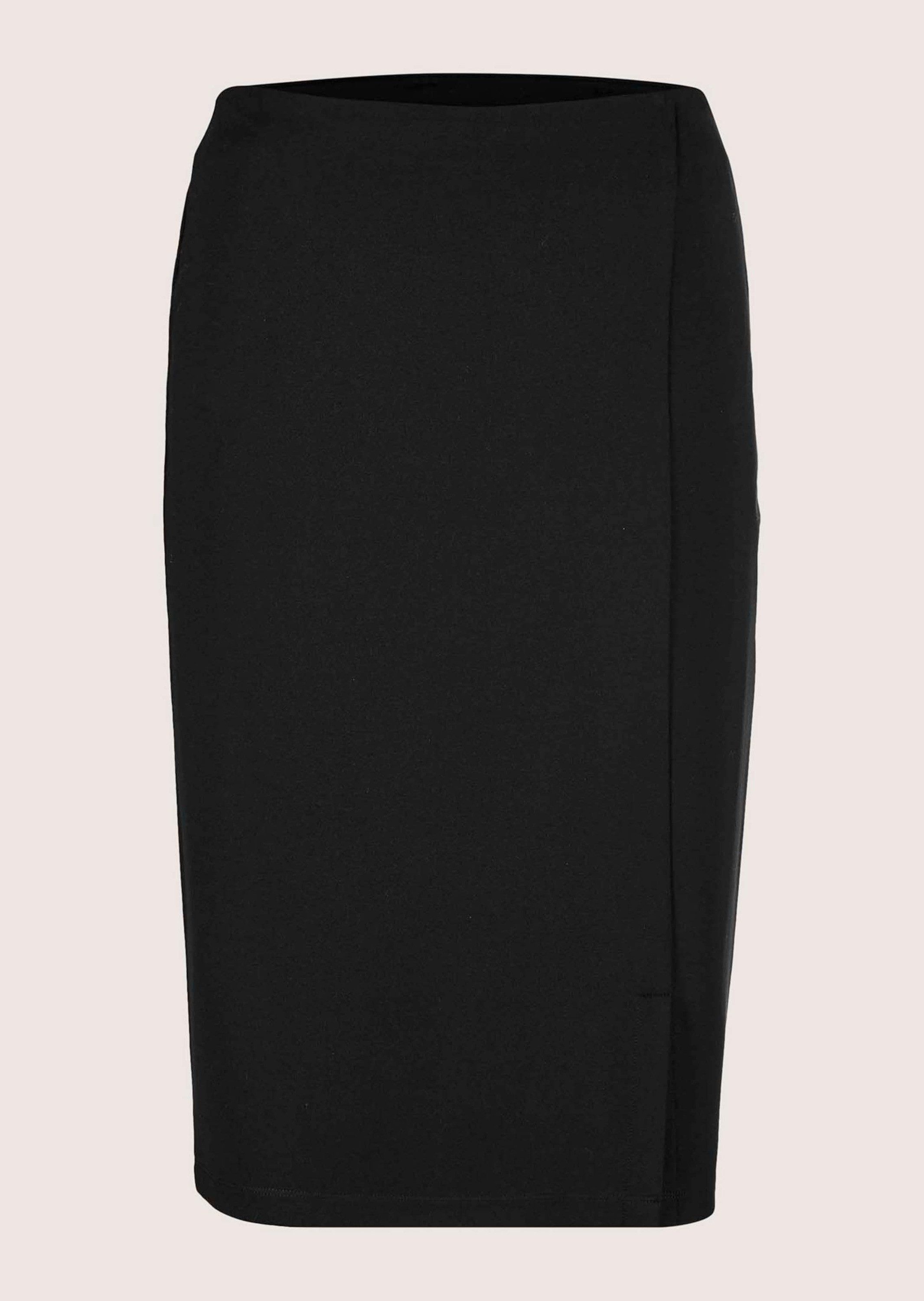 MADELEINE Bleistiftrock Eleganter Jersey-Rock mit Schlitz Stretch-Rock ohne Bund, mit Schlitz und knieumspielender Länge – Bild 5 von 5