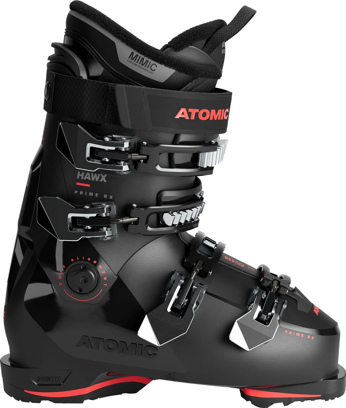 Atomic HAWX PRIME RX BLACK/RED/ Skischuh