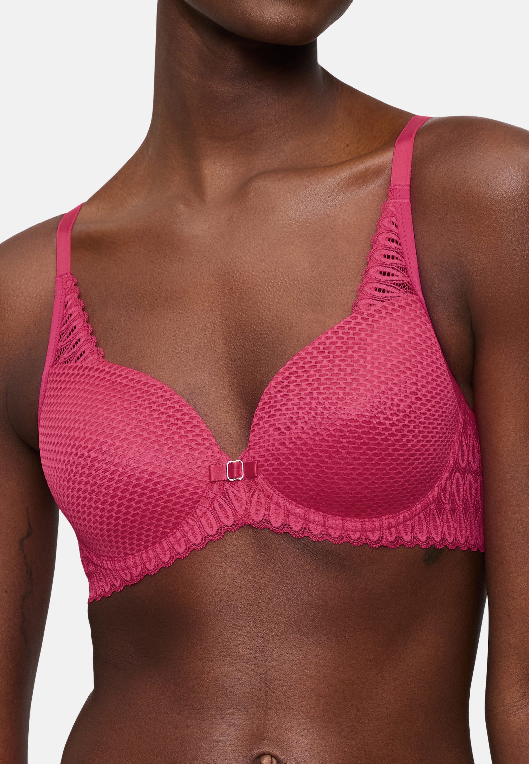 Triumph Schalen-BH Aura Spotlight T WHP (1-tlg) Schalen-BH - Leicht transparent - Mit edlen Spitzen-Verzierungen