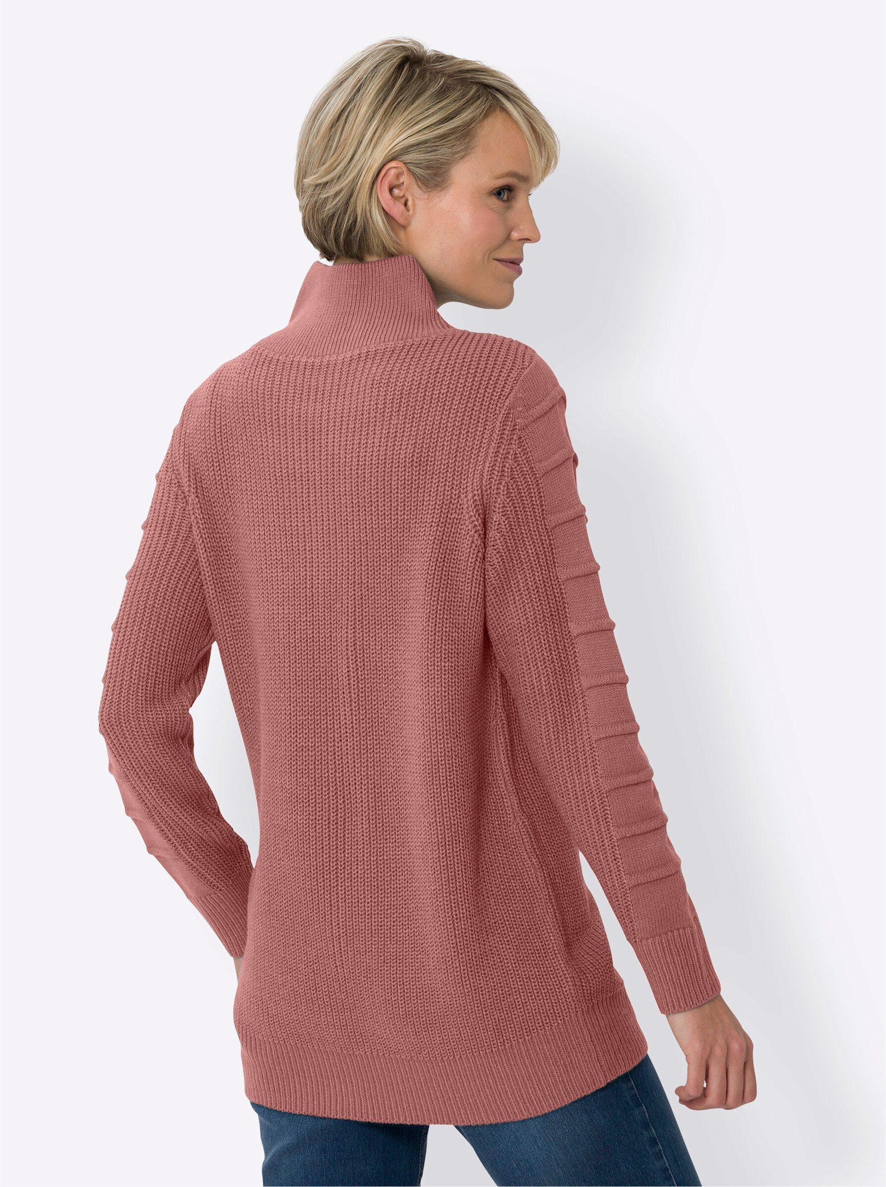 Sieh an! Strickpullover Longpullover . günstig online kaufen