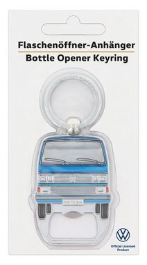 VW Collection by BRISA Schlüsselanhänger Volkswagen Schlüsselring mit Flaschenöffner im T3 Bulli Bus Design, Softemaille/Vernickelt