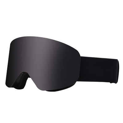 Dekorative Skibrille Skibrille, Kontrastverstärkende Skibrille Mit UV-Schutz Für Erwachsene, (1-St), UV Schutz, mit praktischer Anti-Beschlag-Beschichtung