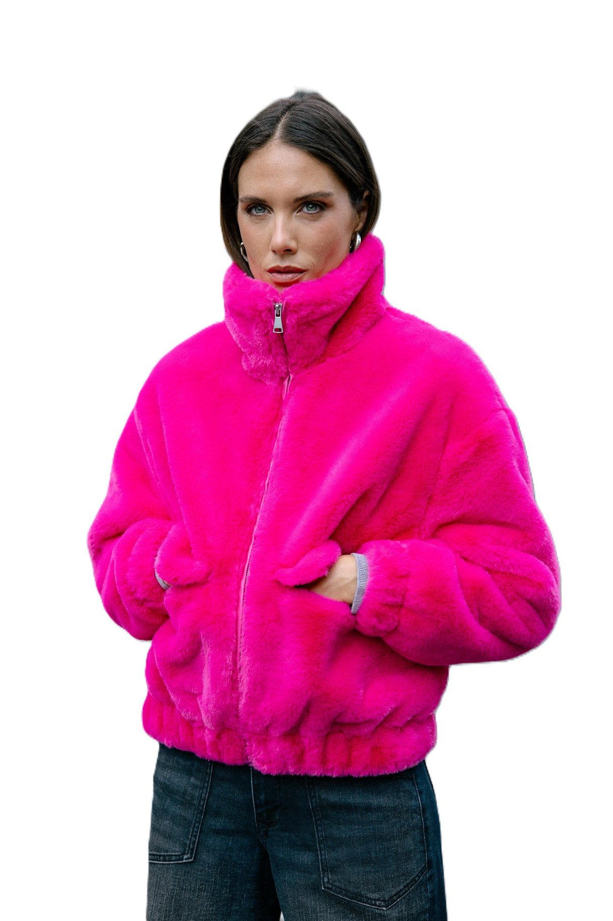 Freeman T. Porter Fellimitatjacke Solly Fur - Teddyjacke - Flauschige Fellj günstig online kaufen