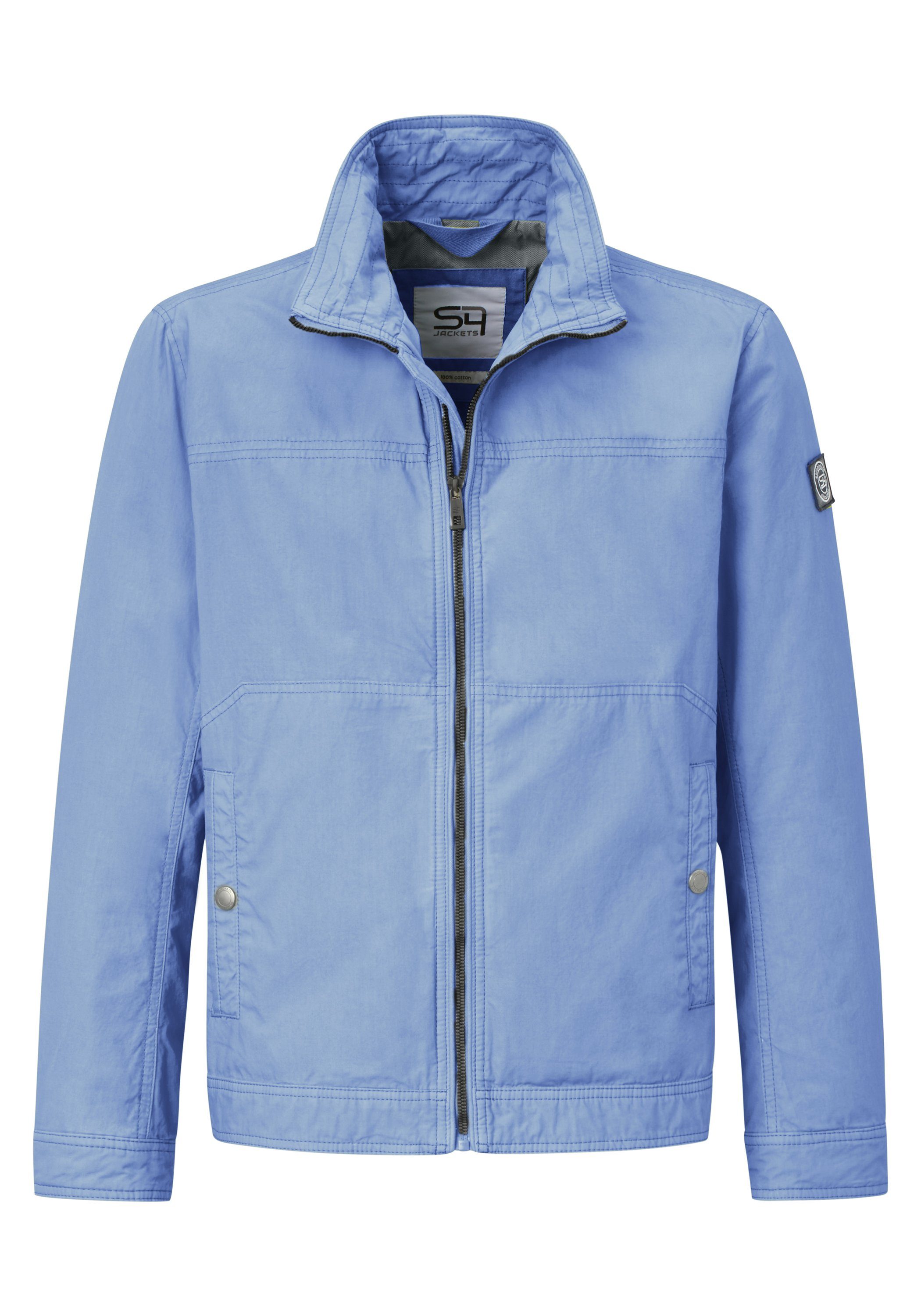 aus Baumwolle Fit reiner S4 leichte lt. sky blue MIAMI Jackets Sommerjacke Modern Jacke