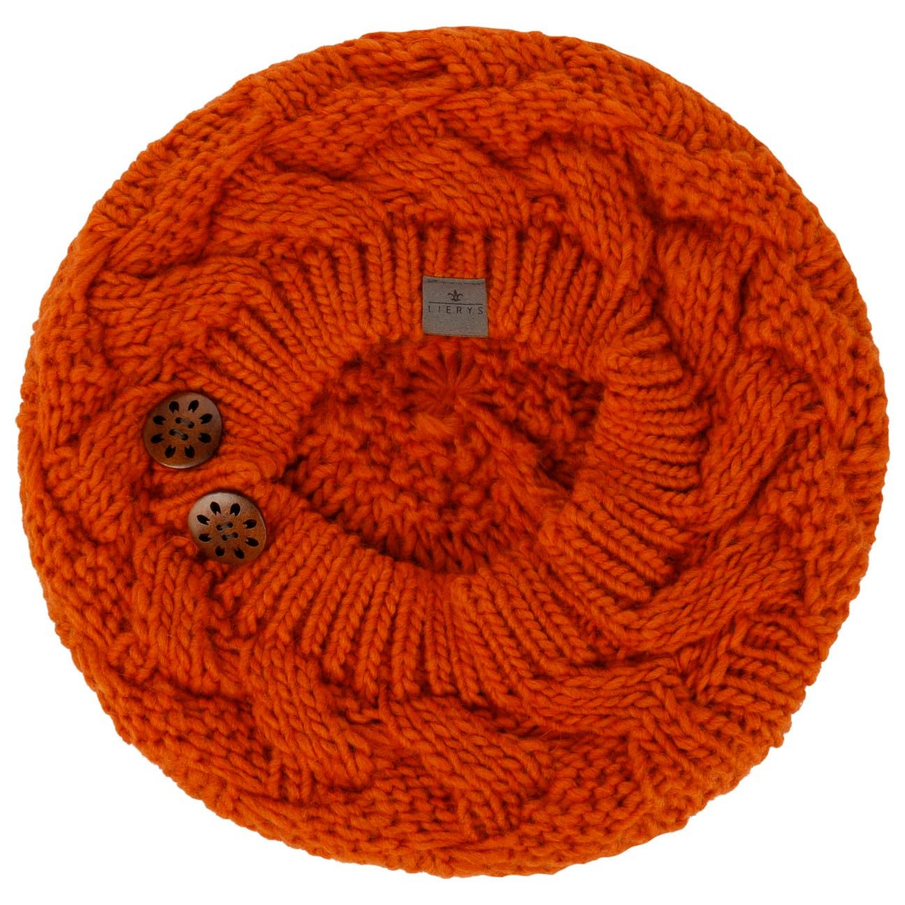 Lierys Baskenmütze (1-St) Strickbaske, Made in Germany