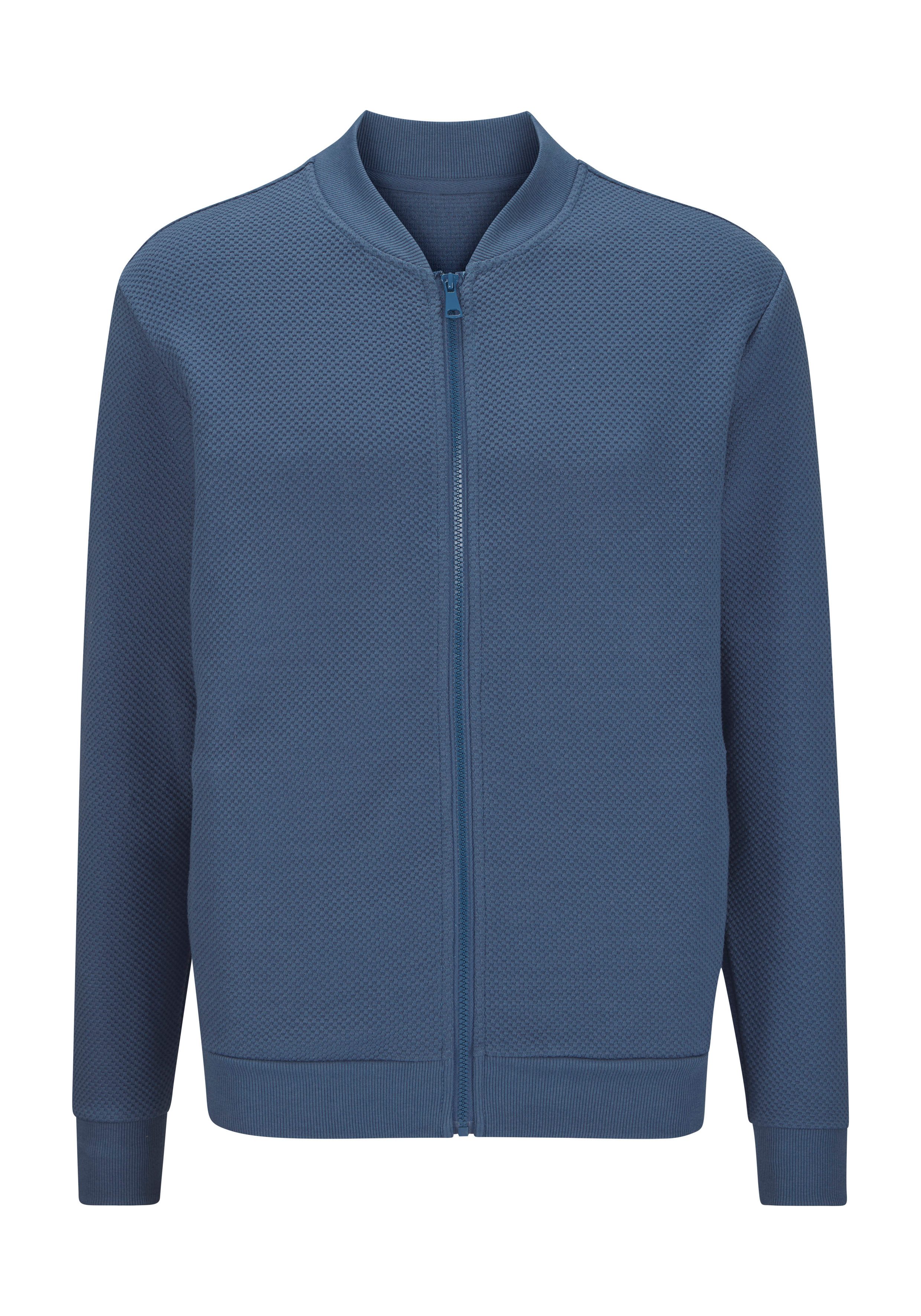 John Devin Sweatjacke aus Struktur-Qualität aus Struktur-Qualität günstig online kaufen