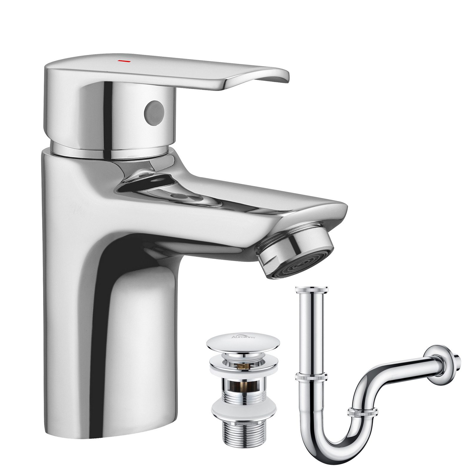 Auralum Max Waschtischarmatur Wasserhahn Badarmatur Waschbecken günstig online kaufen