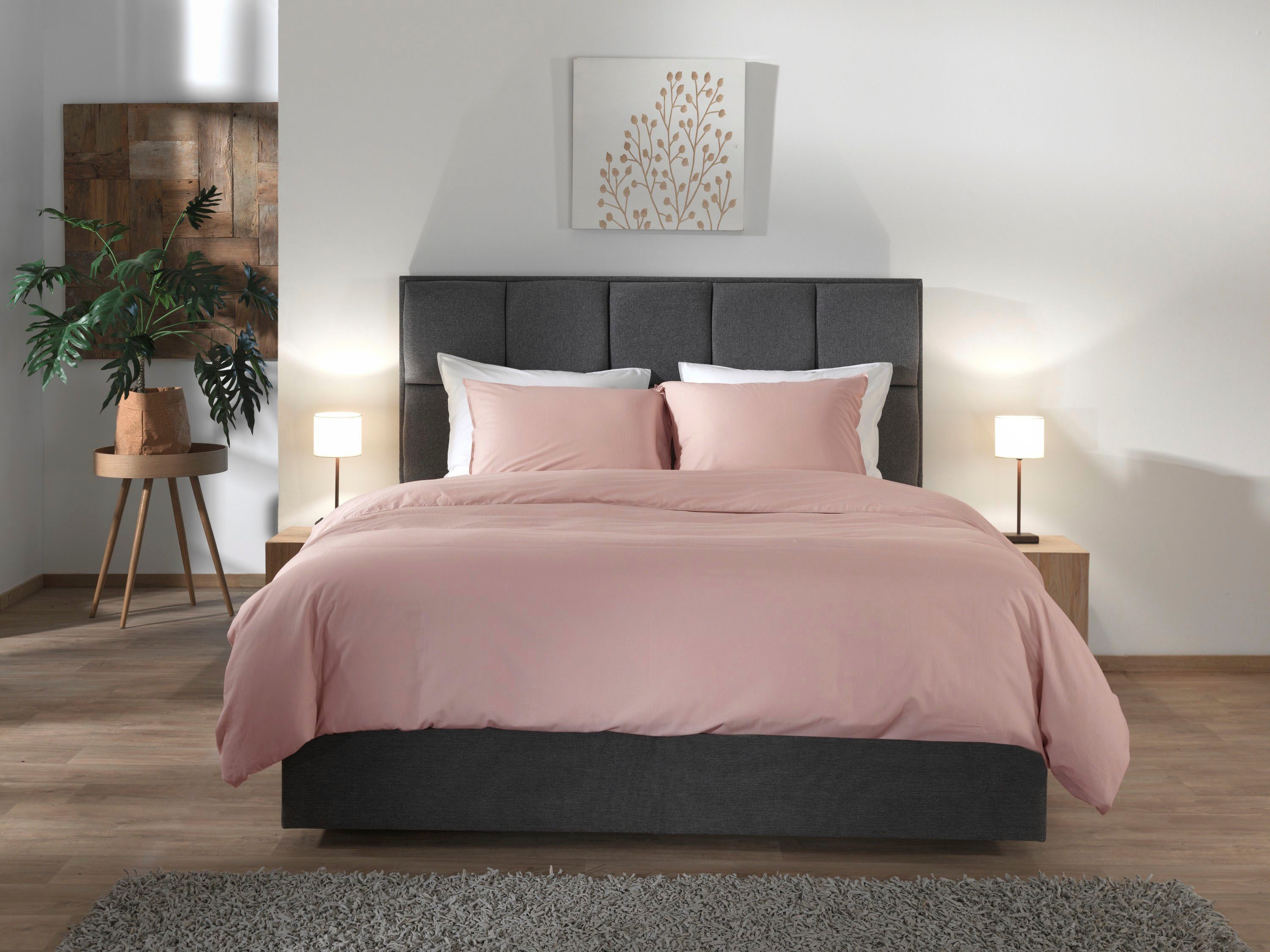 YELLOW Bettwäsche Suite-Nairobi, Washed Cotton, 2 teilig, Bettwäsche aus 100% Baumwolle, hochwertige Washed Cotton