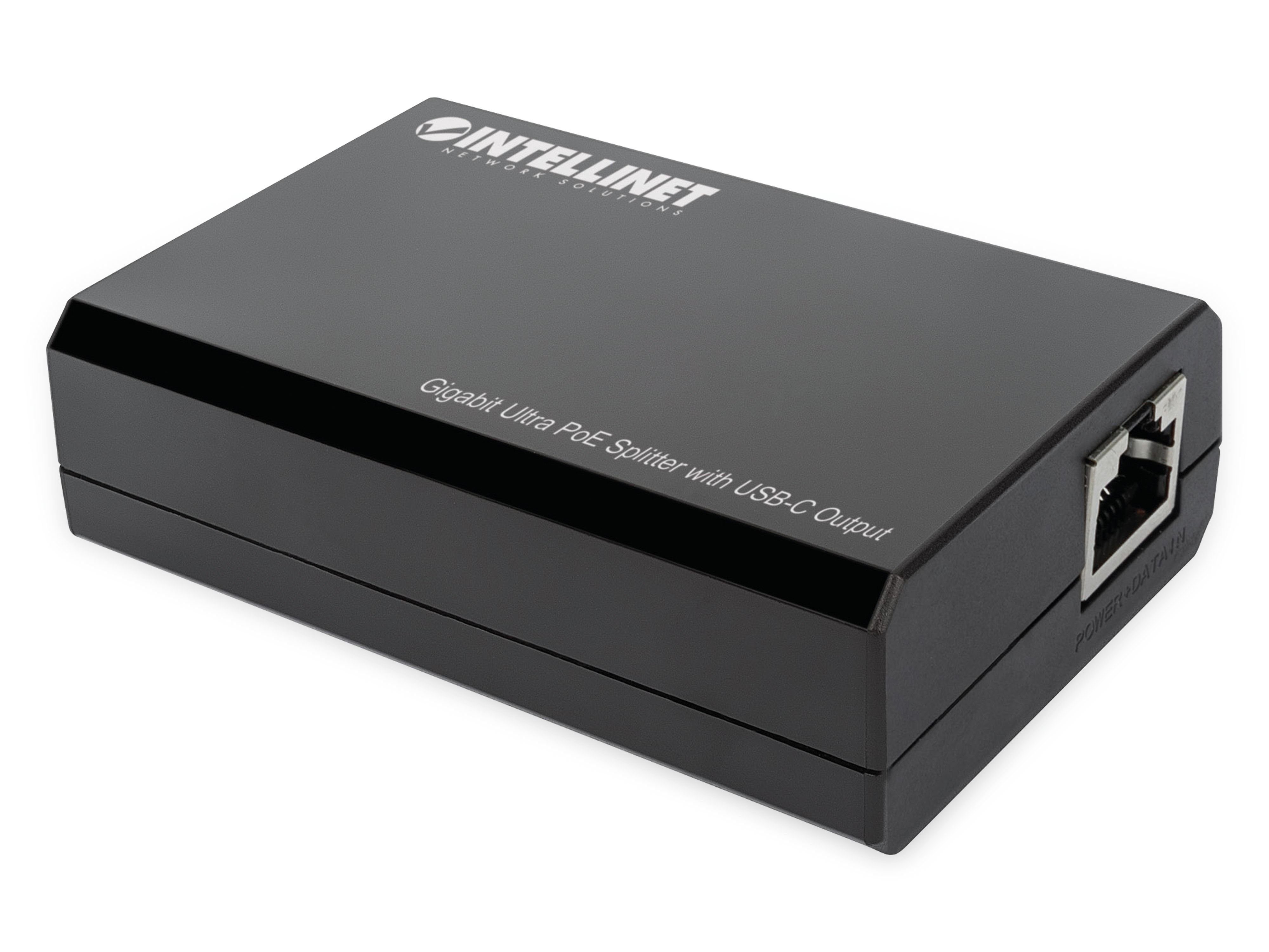 Intellinet INTELLINET PoE-Splitter 561693 mit USB-C Ausgang Netzwerk-Switch