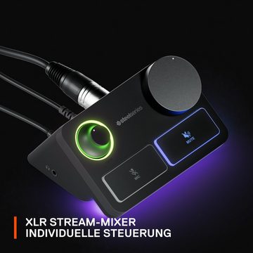 SteelSeries Streaming-Mikrofon Alias Pro, KI-gestützte Geräuschunterdrückung