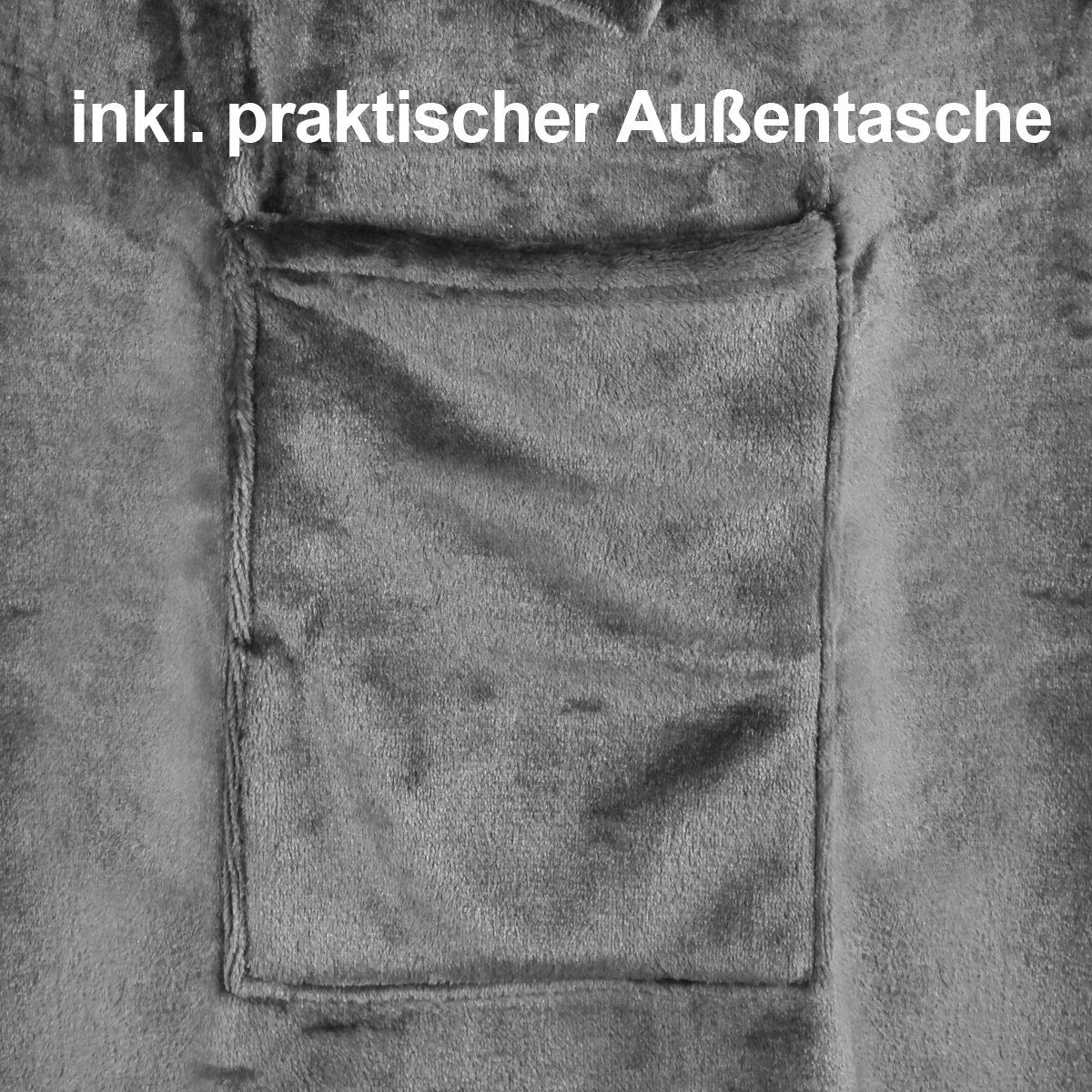 Wohndecke Kuscheldecke Arm (V), Gräfenstayn, warme Ärmeldecke - TV Decke zu günstig online kaufen