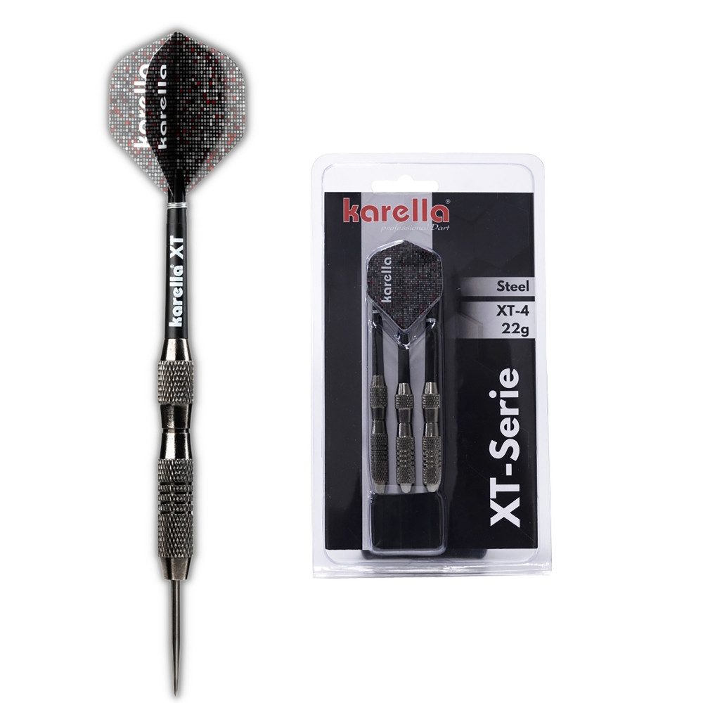 Karella Dartpfeil Steeldart Karella XT-4 22g - Hochwertiger Tungsten Dart. – Bild 4 von 5