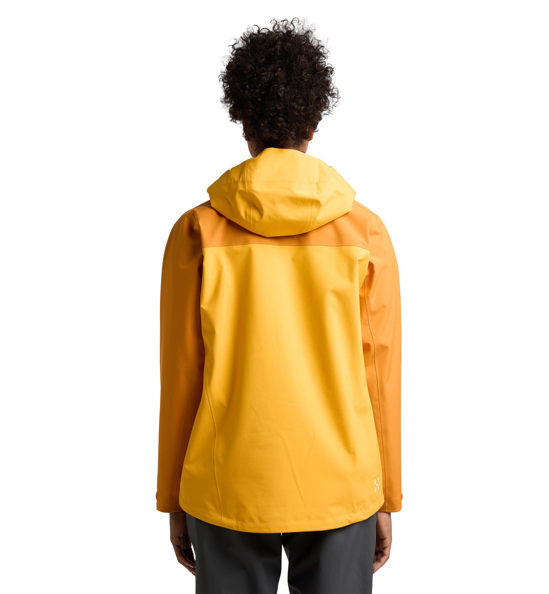 Damen Sunny Jacket Anorak W Yellow Front Desert Proof - Haglöfs Yellow Anorak Haglöfs