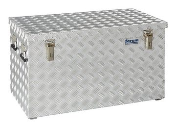 forum® Stapelbox, Alu Transportkiste 878 x 475 x 480 mm Riffelblech 200 Liter