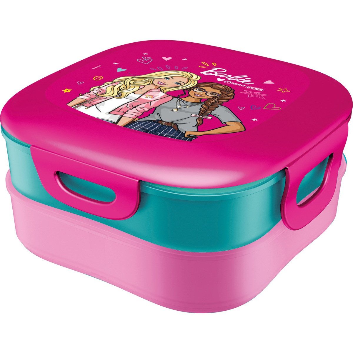 MAPED Lunchbox Maped Lunch Box Barbie CONCEPT KIDS 3in1