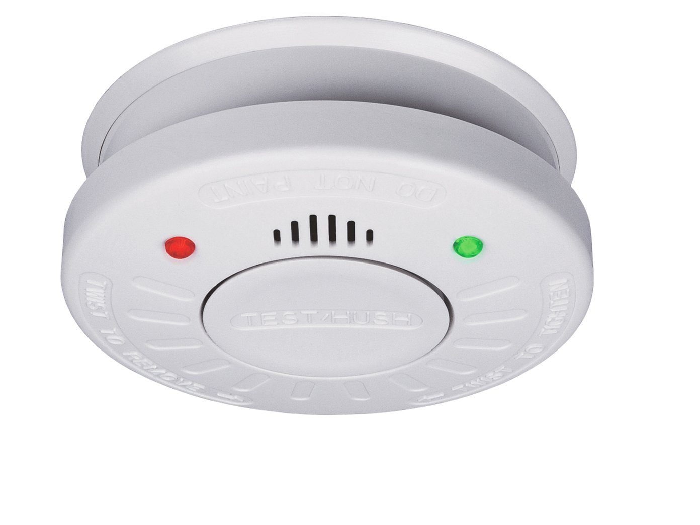 smartwares Rauchmelder (4er Set Optischer Mini Rauchwarnmelder mit 10 Jahres Batterie)