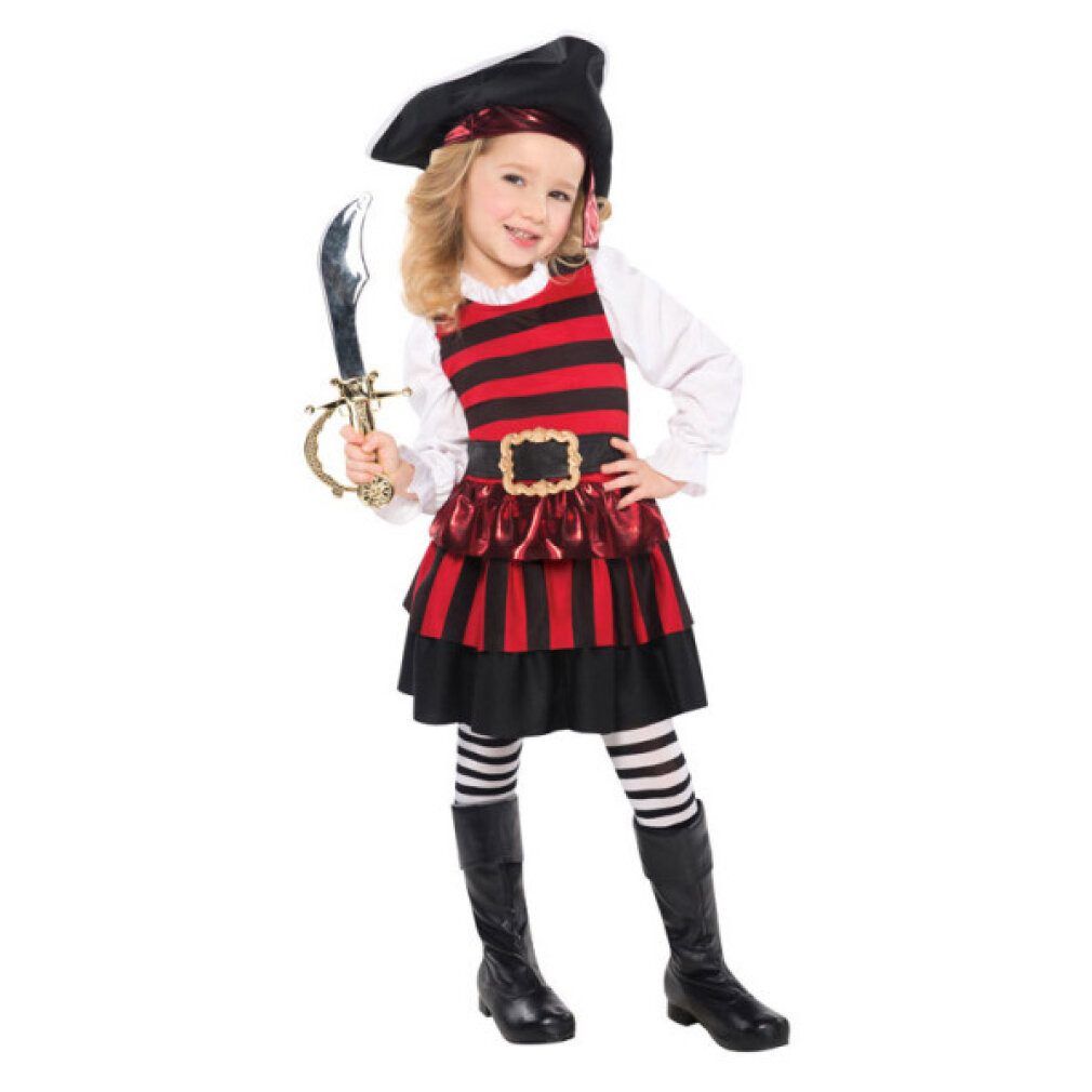 Amscan Kostüm Freibeuter Lady Mädchenkostüm