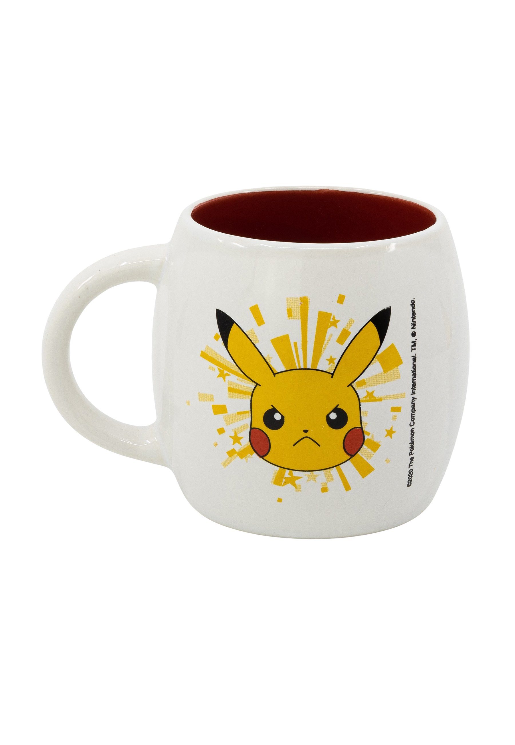 POKÉMON Tasse Pikachu Kinder-Becher Tasse, aus Keramik im Geschenkkarton