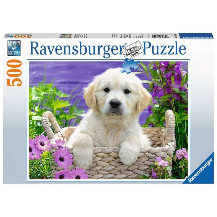 Ravensburger Puzzle Puzzle Golden Retriever 500 Teile 500 Puzzleteile