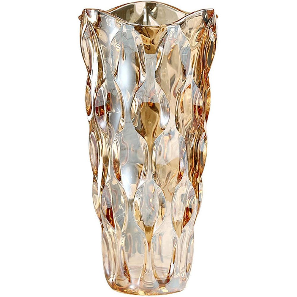 TUWENA Dekovase Glasblumenvase für Wohnkultur, Dekoration für Festtagsfeiern