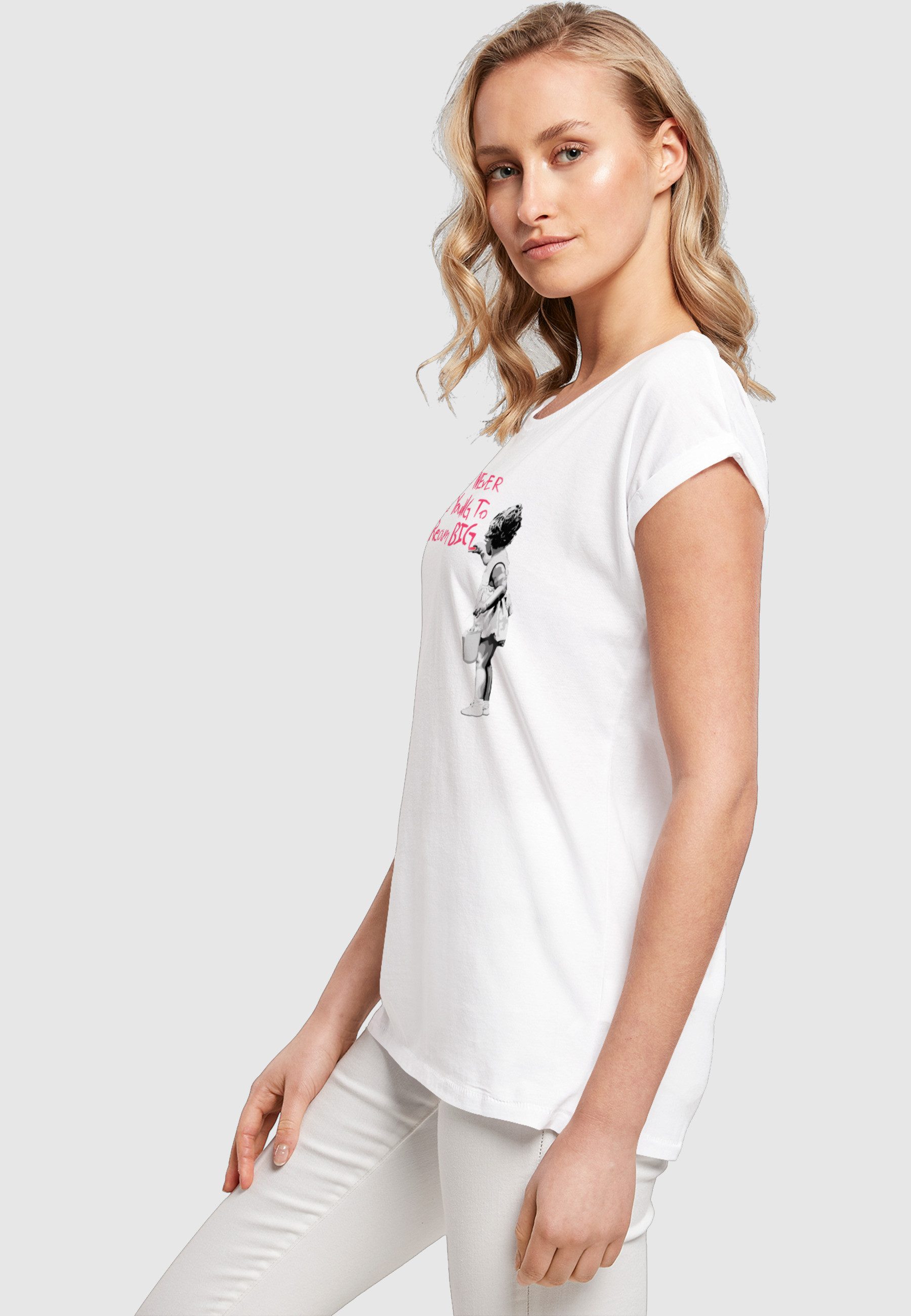 Merchcode T-Shirt Merchcode Damen Ladies Dream Big T-Shirt (1-tlg)
