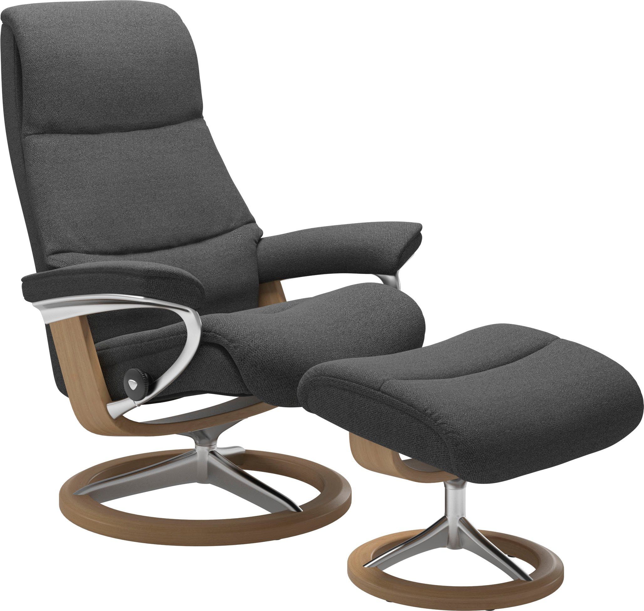 Stressless® Relaxsessel View, mit Signature Base, Größe S,Gestell Eiche