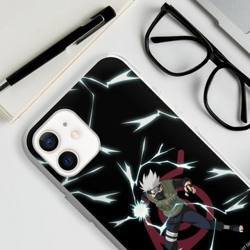 DeinDesign Handyhülle Kakashi Naruto Shippuden Offizielles Lizenzprodukt Kakashi Raikiri, Apple iPhone 12 mini Silikon Hülle Bumper Case Handy Schutzhülle
