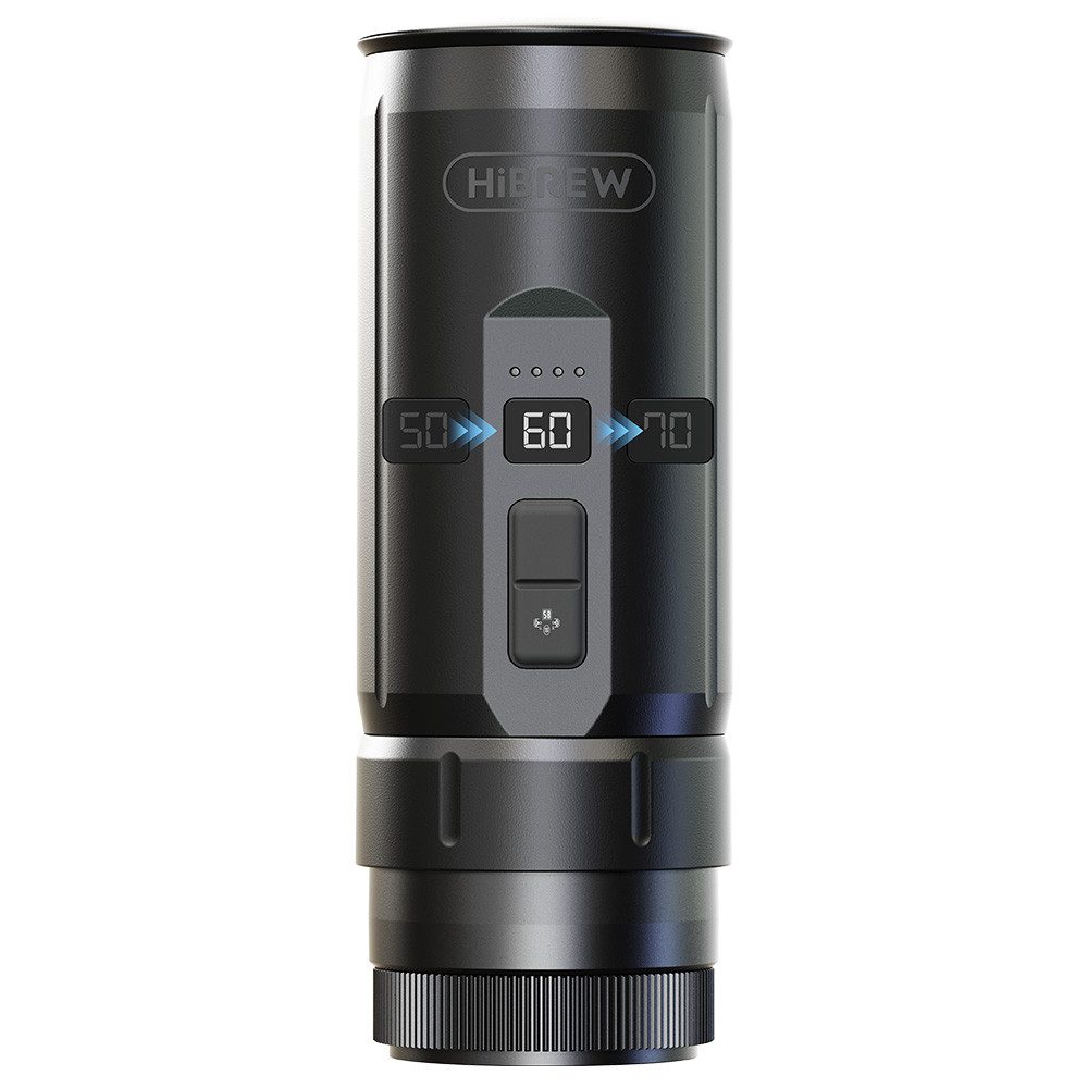 HiBREW Kapselmaschine, 20 Bar Druck, 7500mAh entnehmbarere Batterie