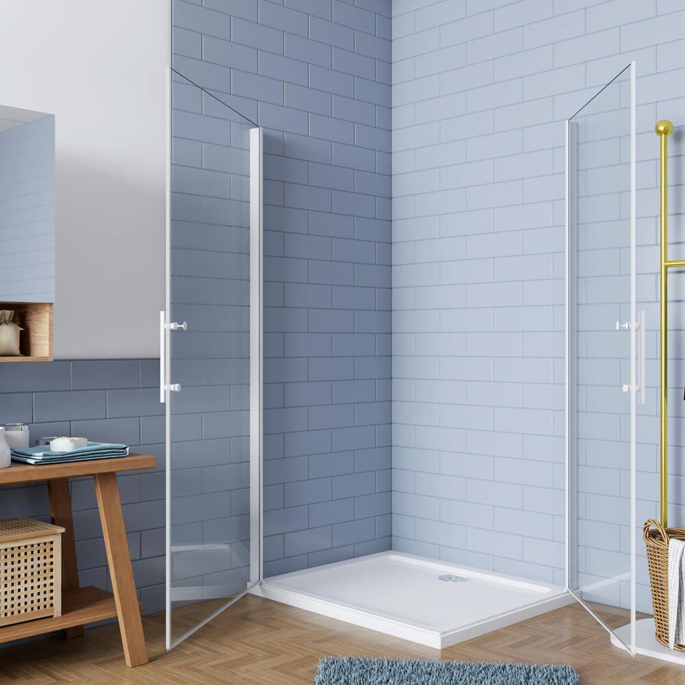 duschspa Eckdusche 185cm 5mm Eckeinstieg Duschkabine günstig online kaufen