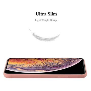 Cadorabo Handyhülle Apple iPhone XS MAX Apple iPhone XS MAX, Flexible TPU Silikon Handy Schutzhülle - Hülle - ultra slim