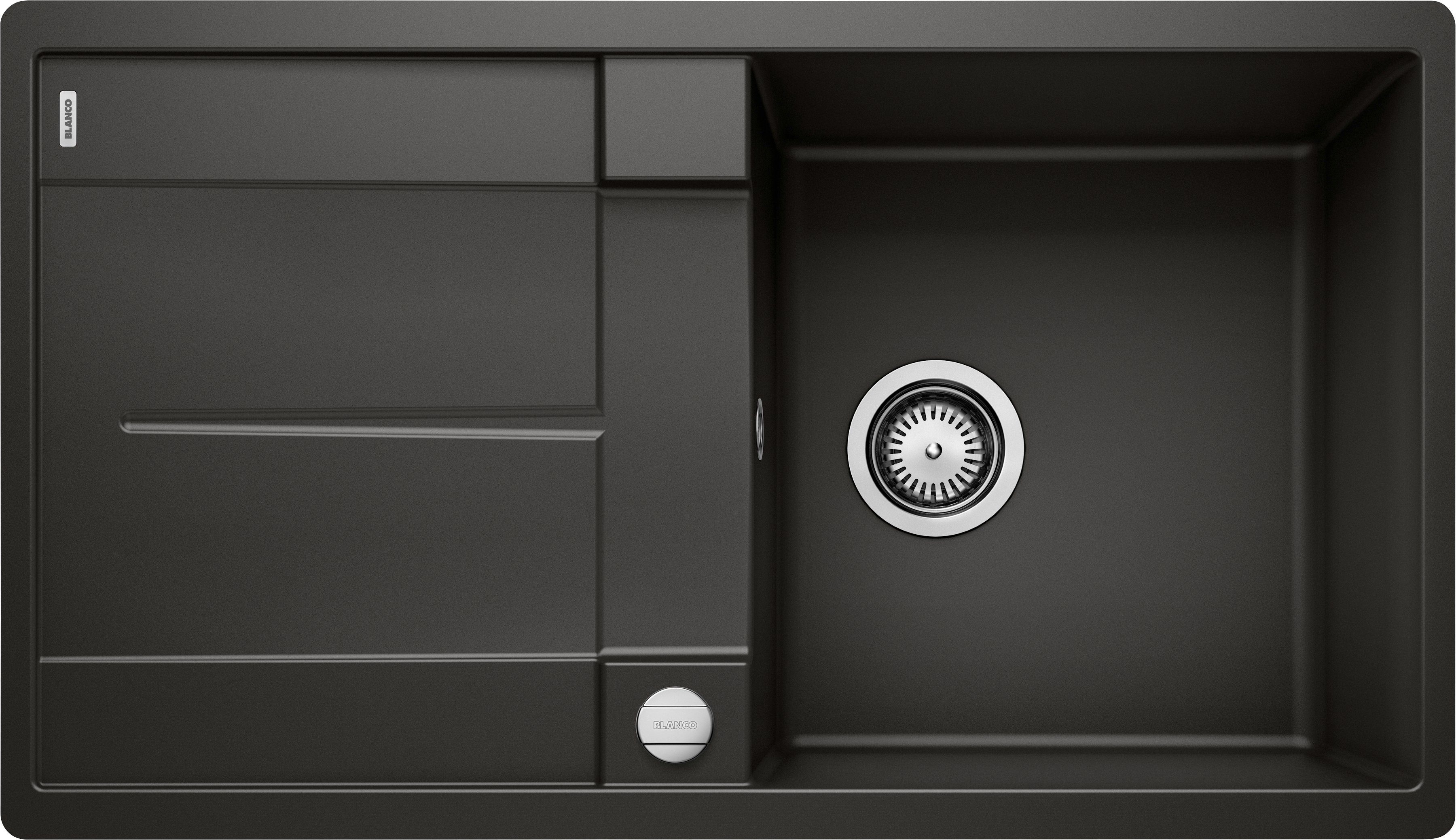 Blanco Granitspüle METRA 5 S-F, eckig, 49/85 cm, (1 St), erhältlich in mehreren Farben