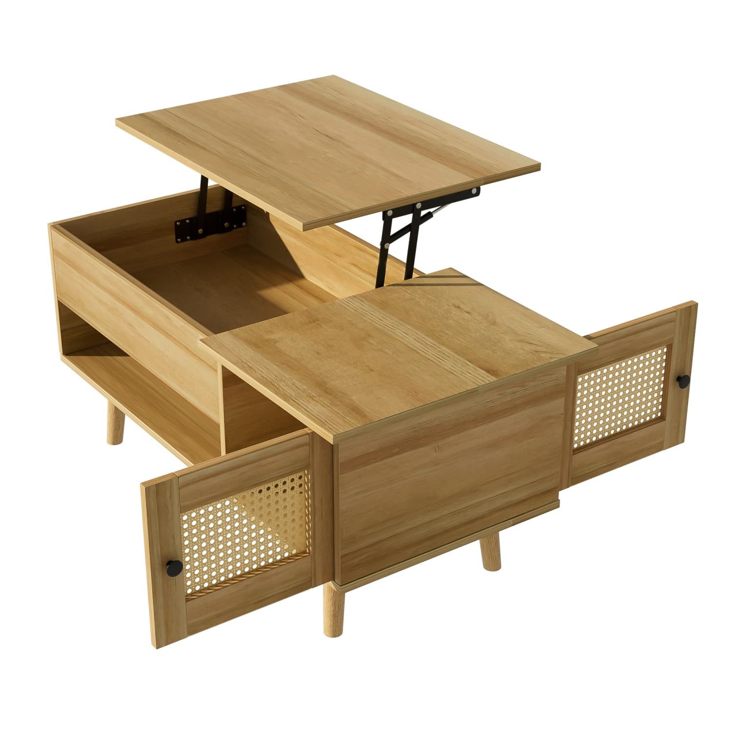 XDOVET Couchtisch Eleganter Couchtisch mit anhebbarer günstig online kaufen