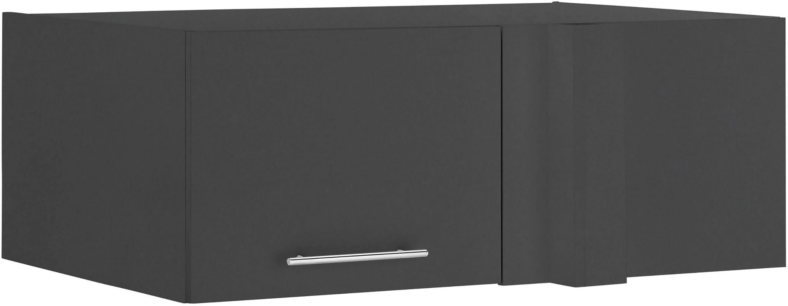 Laundreezy Aufsatzschrank Laundreezy, Eck-Aufsatzschrank BxHxT 100x38x68 cm (1-St) Breite 100cm, Tür L/R montierbar, Softclose-Funktion