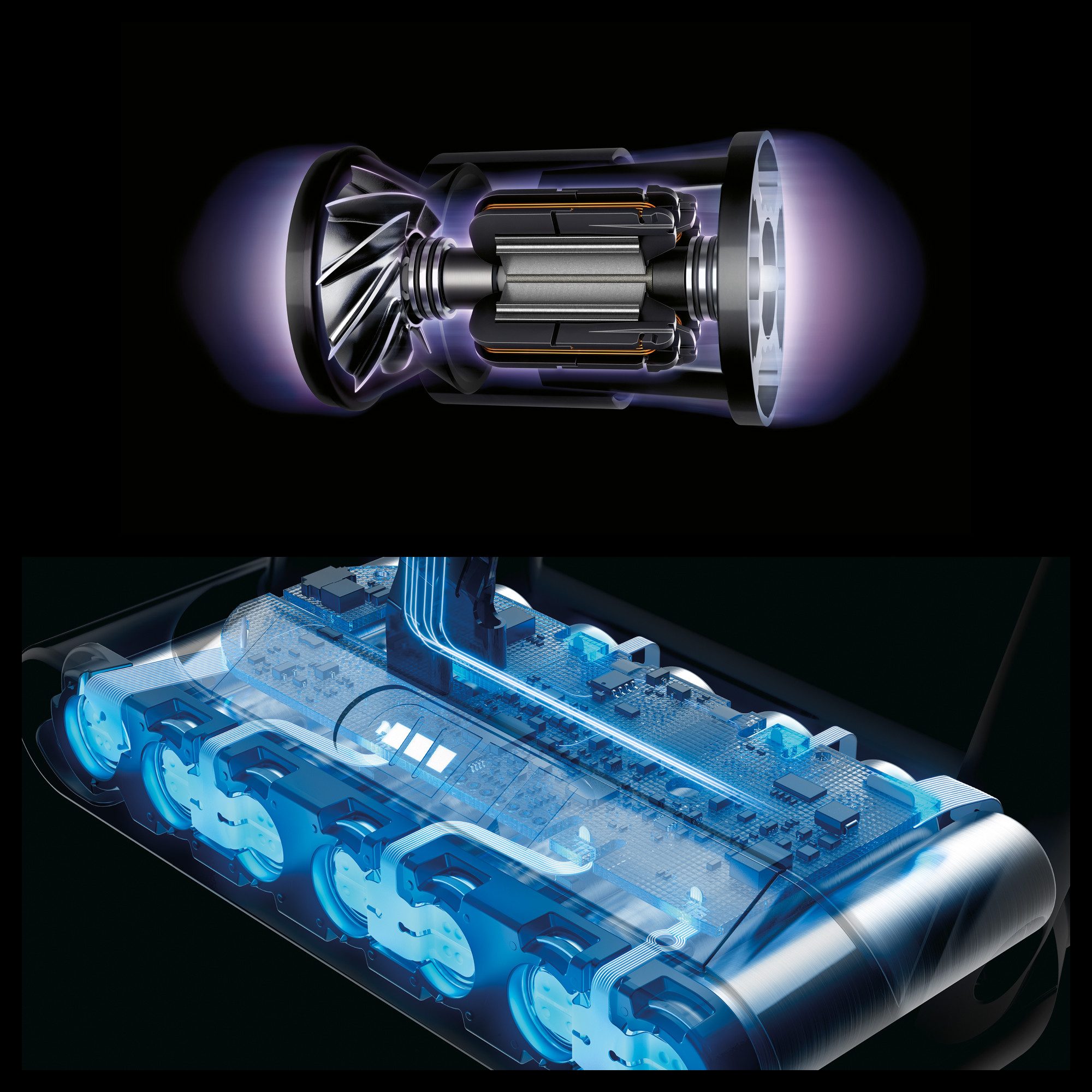 DYSON Akku-Hand-und Stielstaubsauger V10, 545 W, beutellos, Die Saugkraft eines kabelgebundenen Staubsaugers. – Bild 5 von 5