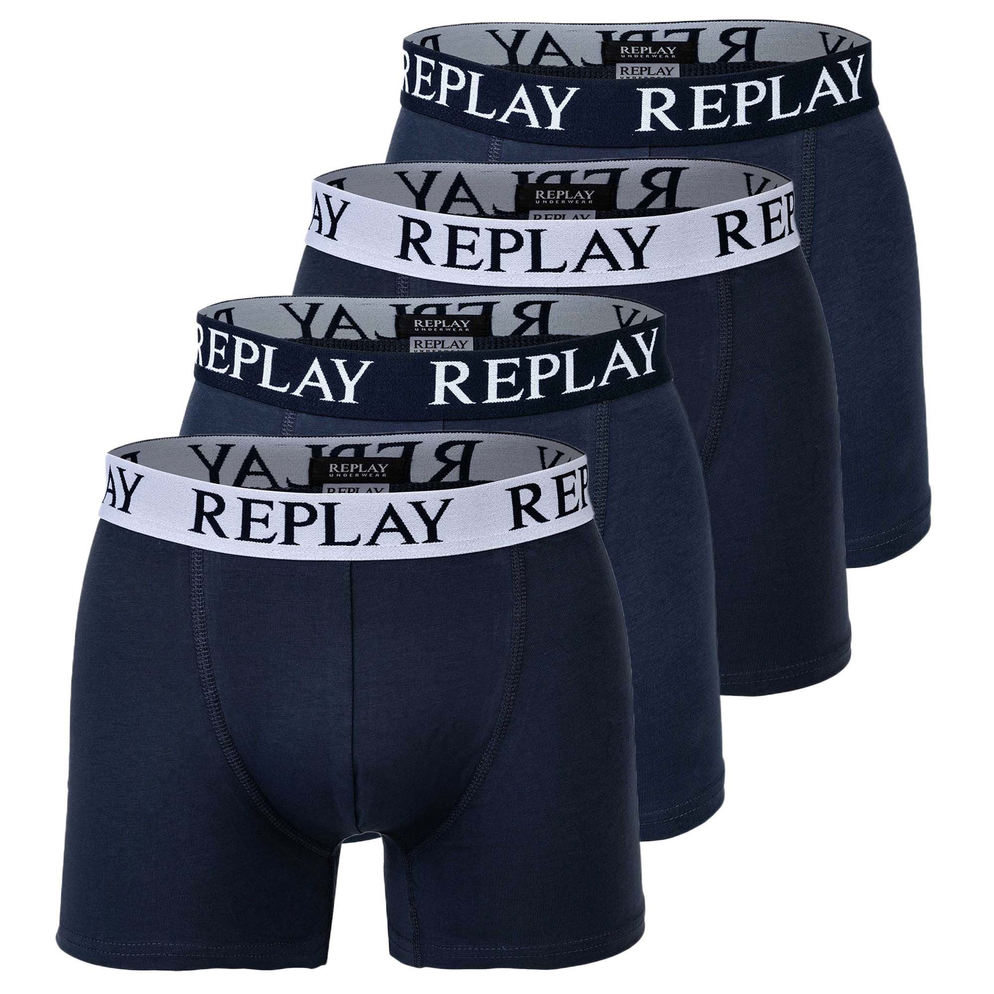 Boxer Herren Boxershort 4er Pack Baumwolle