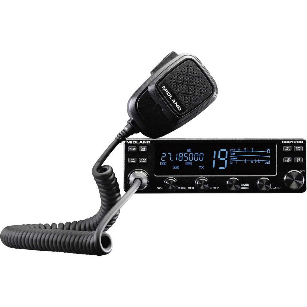 Midland Funkgerät Midland Midland 8001 Pro SSB CB-Funkgerät C1633 CB-Funkgerät