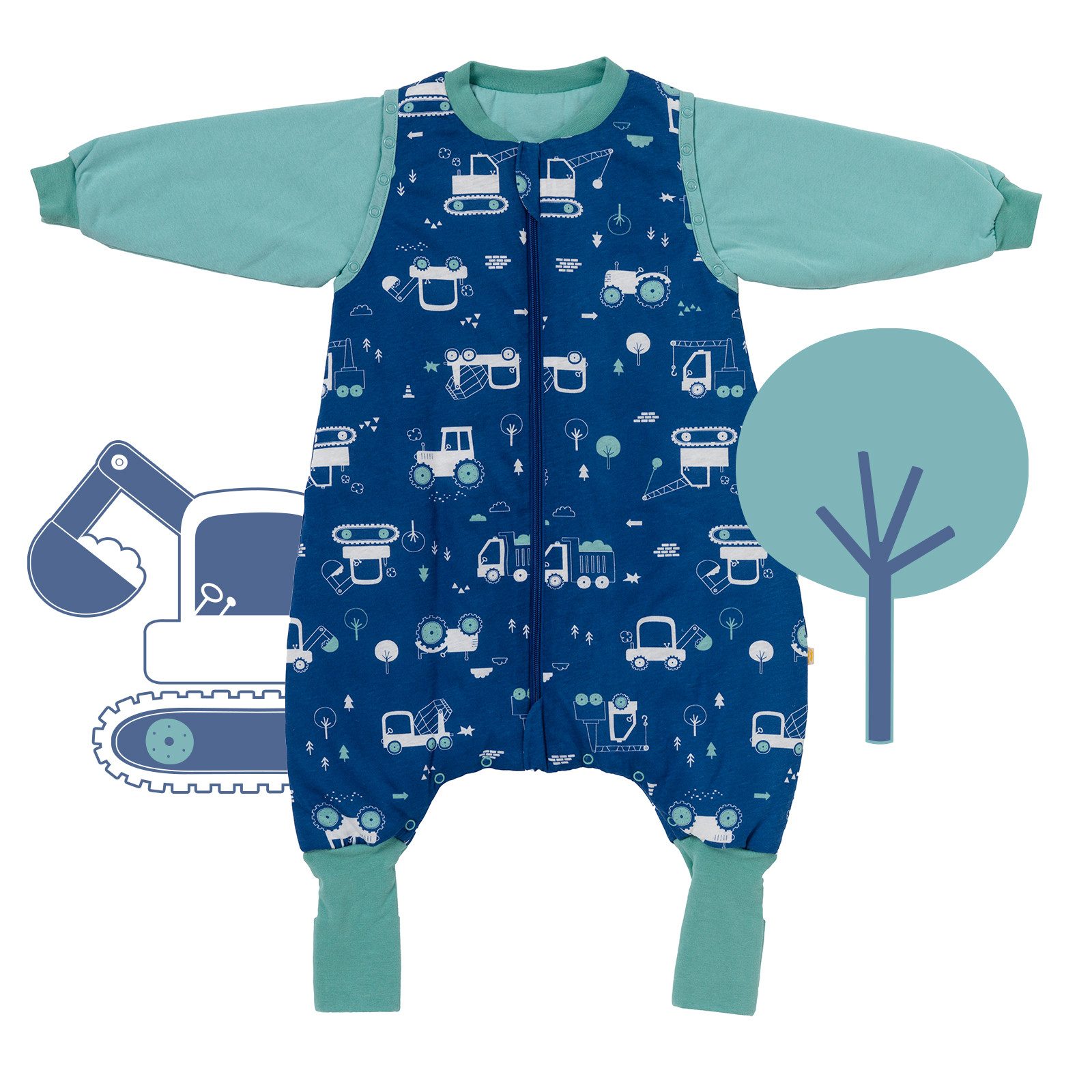Schlummersack Kinderschlafsack Schlafsack mit Füßen und günstig online kaufen