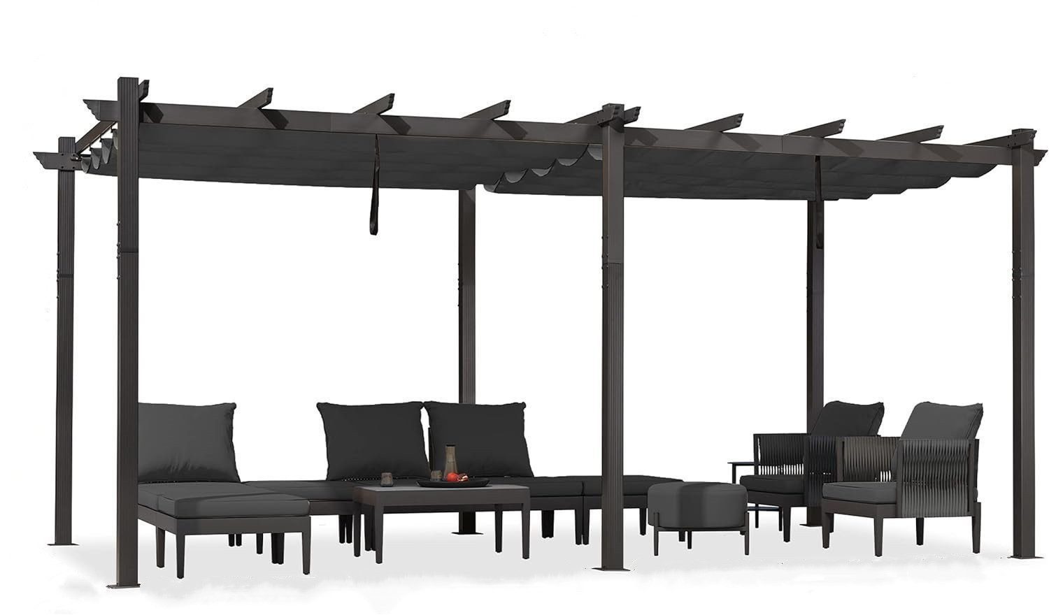 PURPLE LEAF Pergola Aluminium Pavillon mit günstig online kaufen