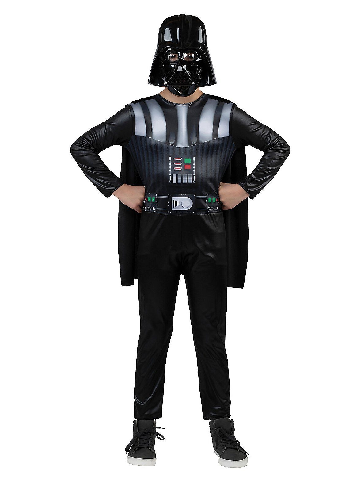 Star Wars Der Geist Des Dunklen Lords Metamorph Kostüm Star Wars – Darth Vader Kostüm für Kinder Basic