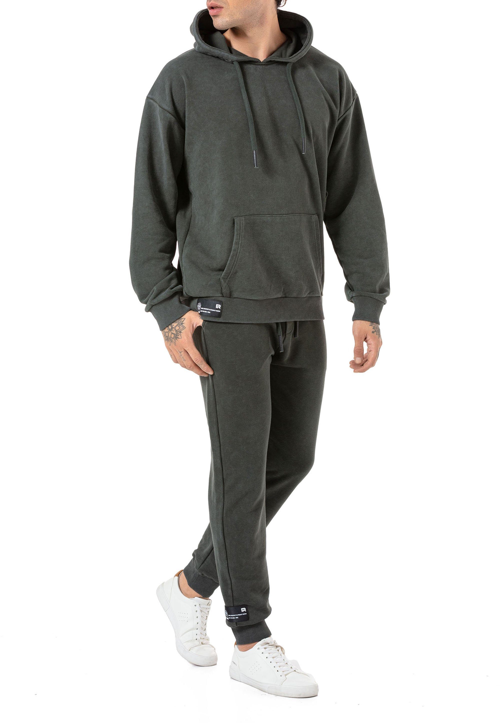 RedBridge Jogginganzug Jogginganzug-Set Stilvoll & Komfortabel Kapuzenpulli günstig online kaufen