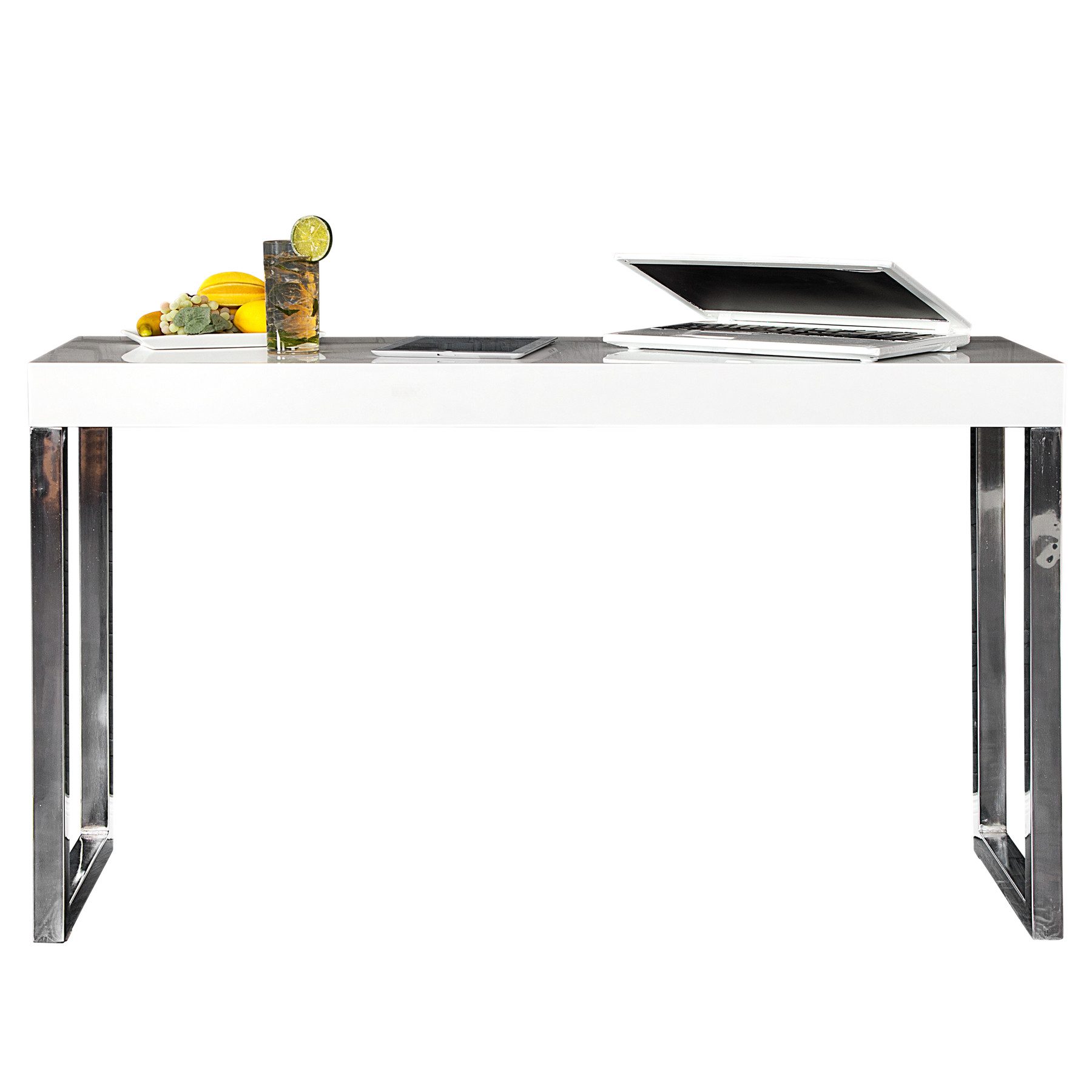 riess-ambiente Konsolentisch WHITE DESK 120cm weiß, Konsole · Hochglanz · B günstig online kaufen