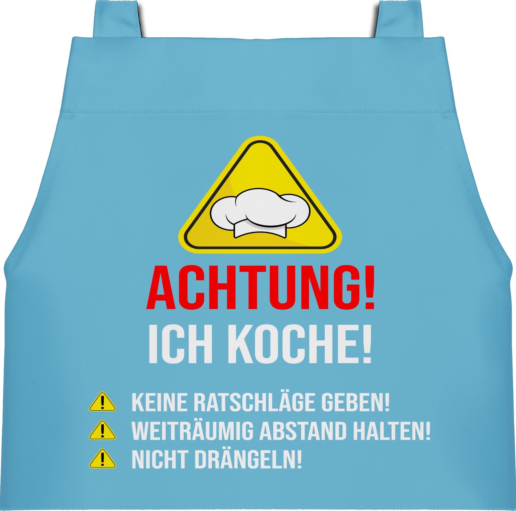Shirtracer Kochschürze Achtung Ich koche - günstig online kaufen